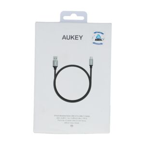 Aukey 5-Piece USB 3.0 to USB-C Cable Black and Grey Aukey 5-Piece USB 3.0 to USB-C Cable Black and Grey